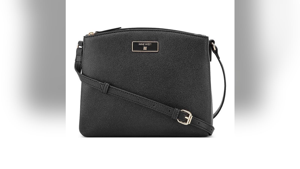 This crossbody bag offers plenty of space in a compact package. 