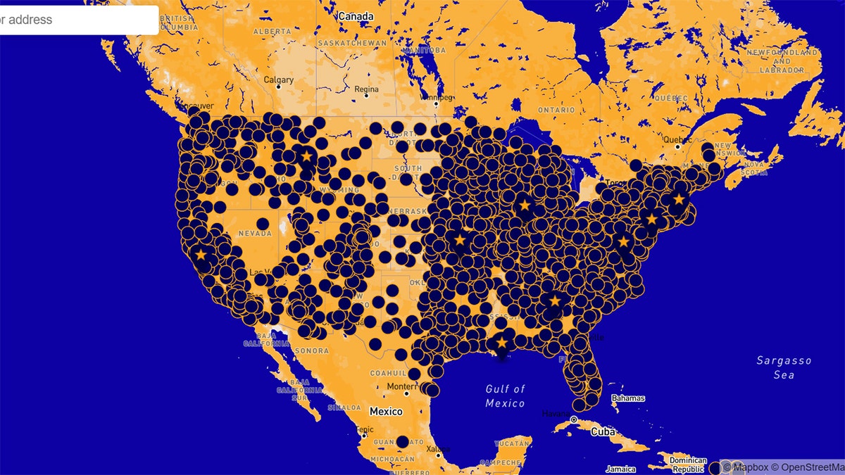Map of planned areas for No Kings Egcroupts