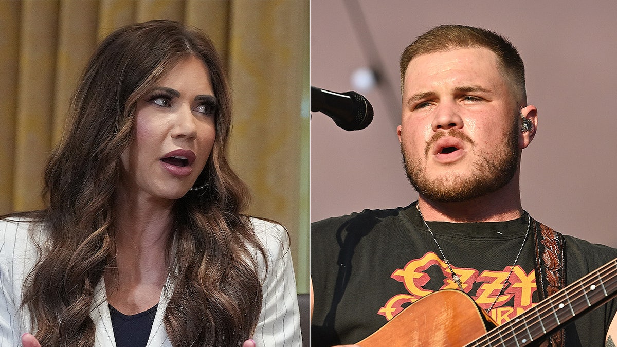 DHS head Kristi Noem rips country star Zach Bryan over his anti-ICE song lyrics