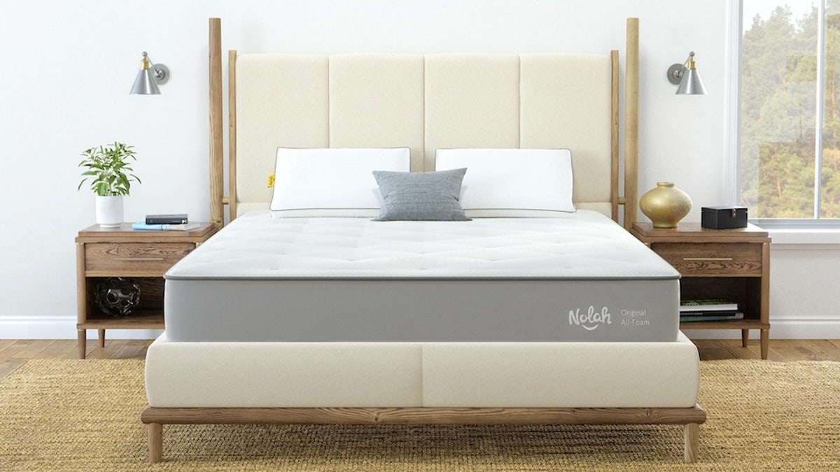 Nolah’s flagship mattress is entirely foam-based with six layers. 