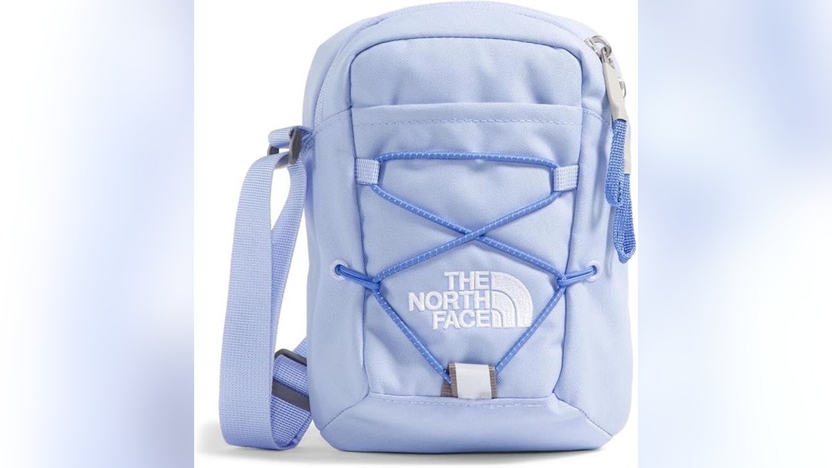 Pack all the essentials in this durable crossbody bag.