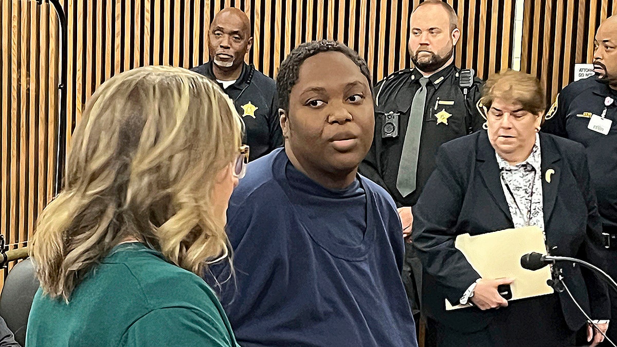 Child stabbing suspect Bionca Ellis in court