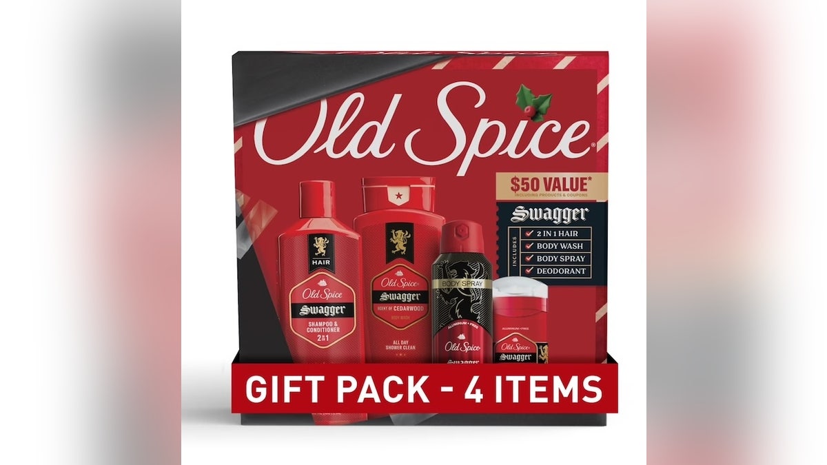 This gift set keeps him feeling fresh.