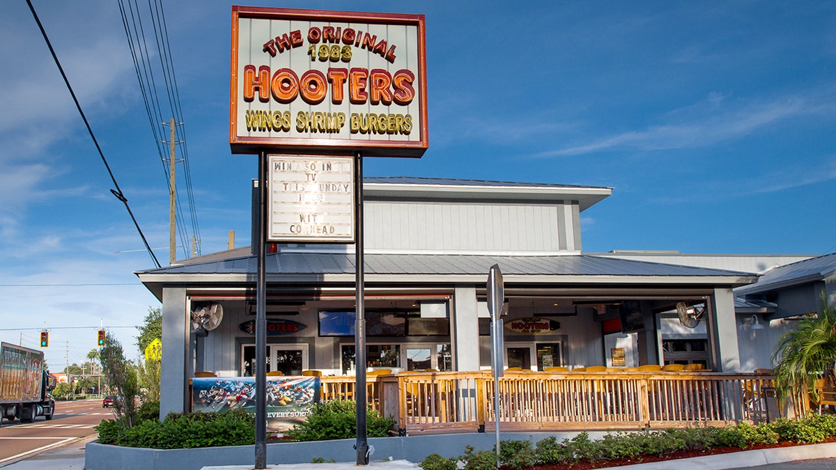 The original Hooters of Clearwater, Florida, is shown.