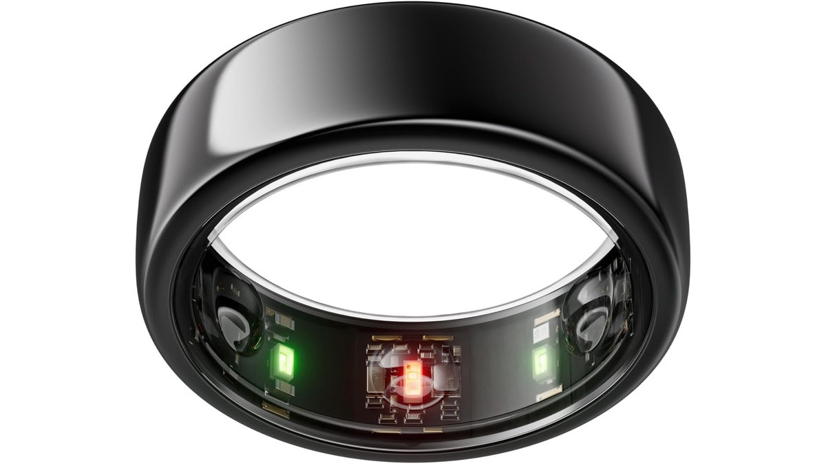 A fitness tracker that fits around your finger.