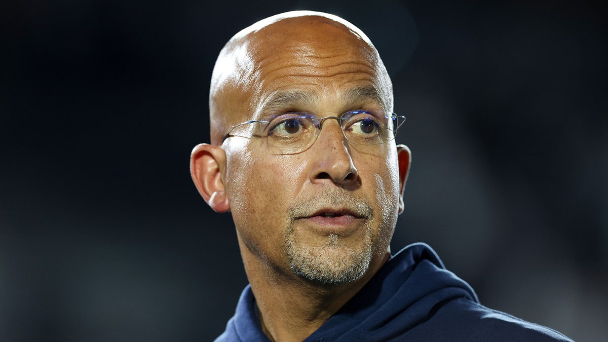 James Franklin durante el juego Pen State