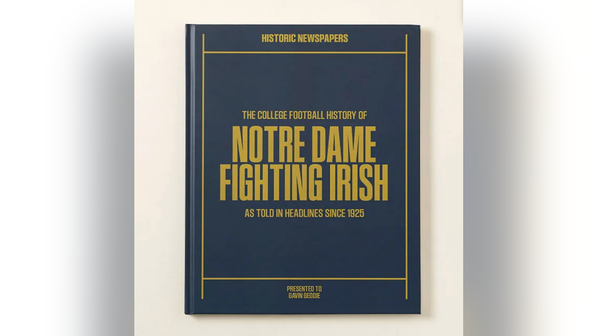 The perfect gift for college football fans.