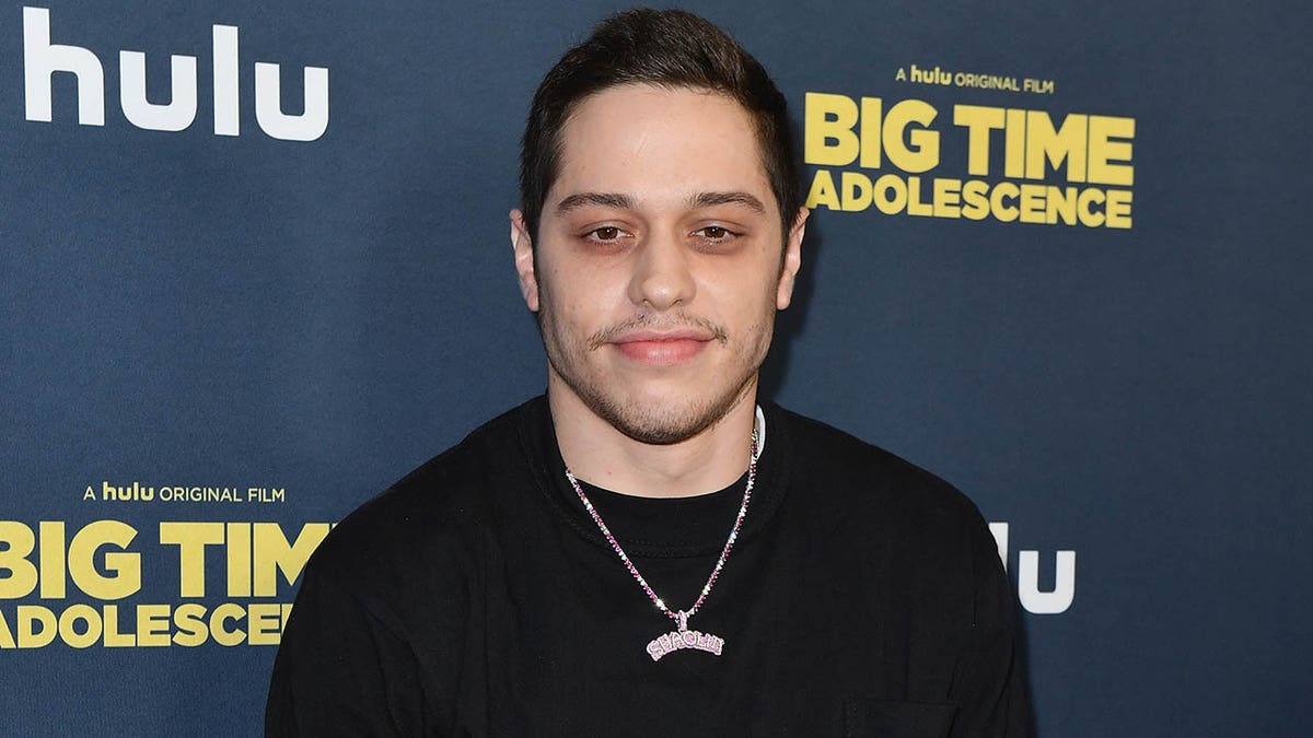 Pete Davidson on red carpet at movie premiere in 2020.