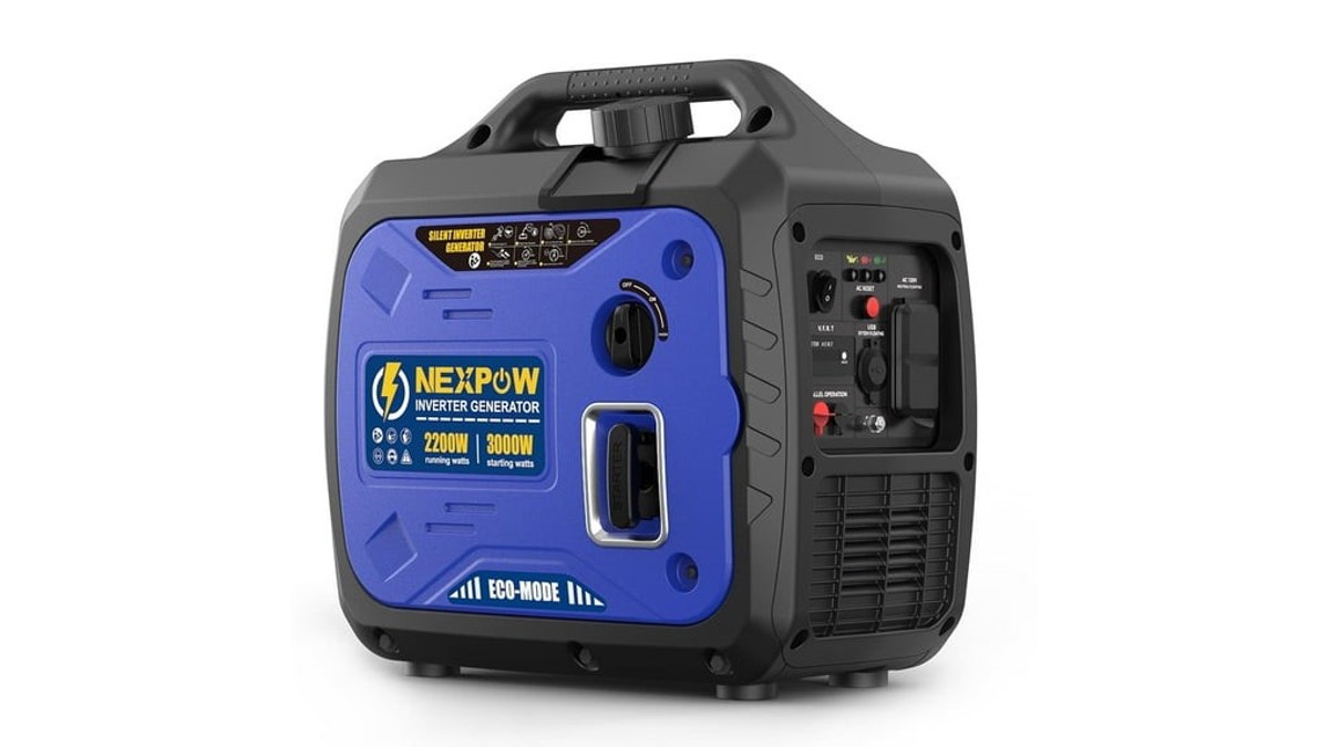 Power your major appliances or tools with this generator.