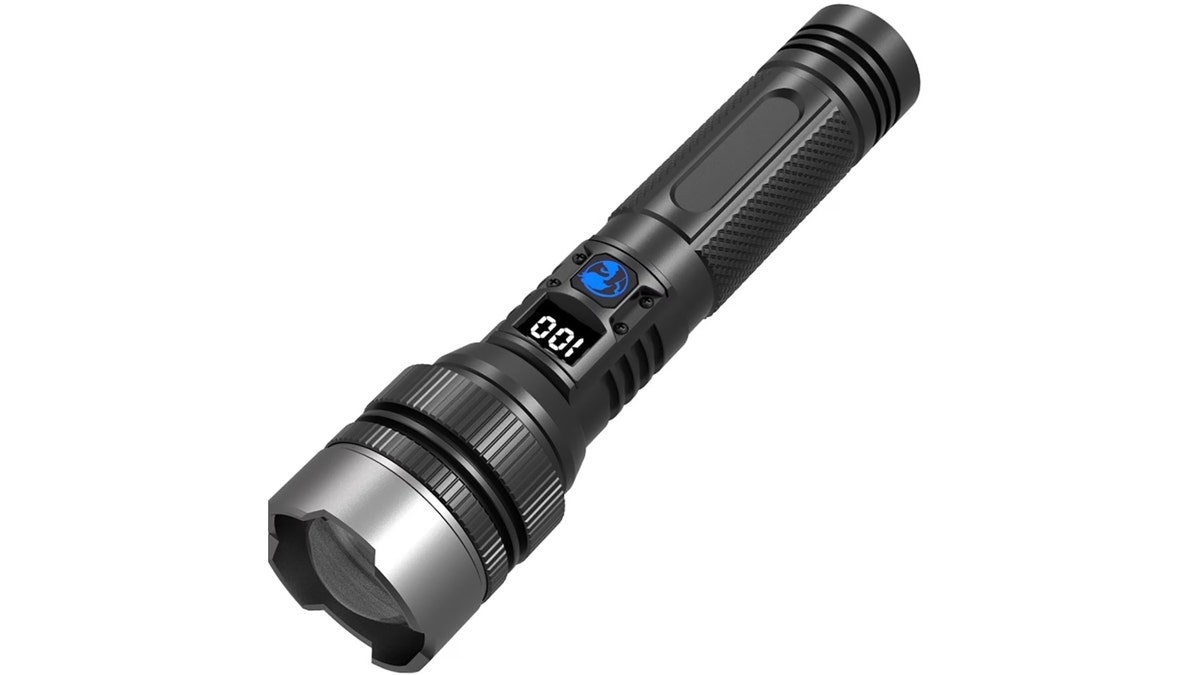 This handy flashlight also doubles as a power bank.