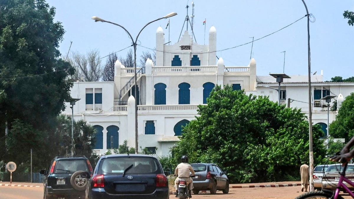 Niger presidential palace in Niamey.
