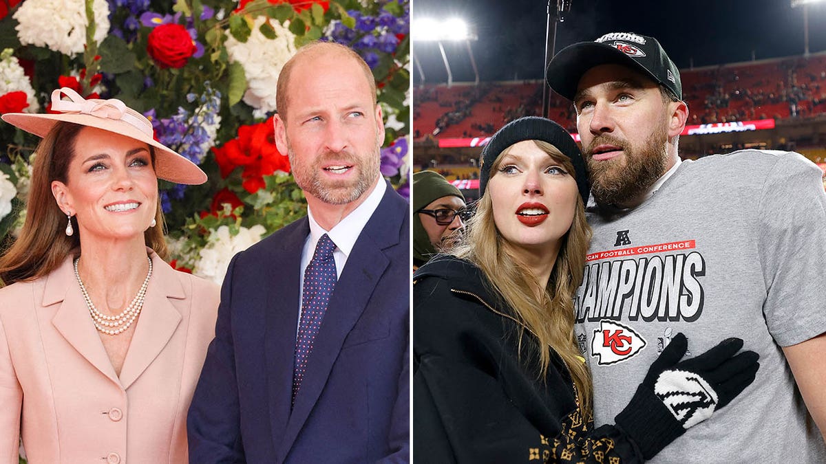 Taylor Swift and Travis Kelce’s wedding guest list might include Kate Middleton, Prince William: source
