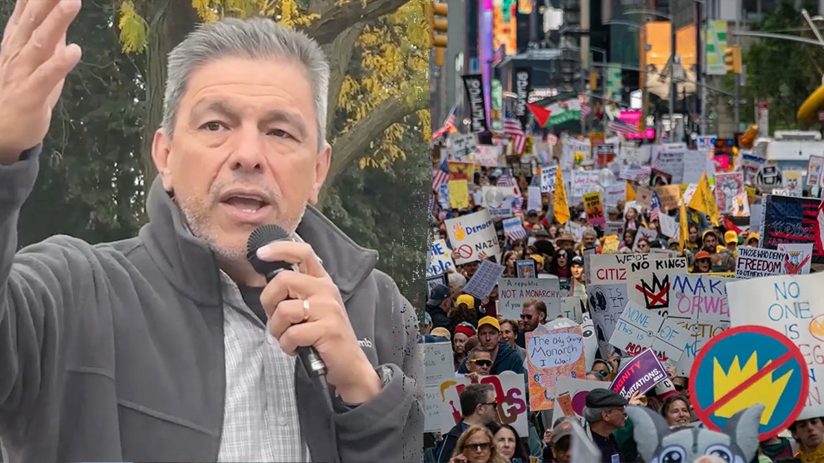 División del manifestante y del grupo general de manifestantes