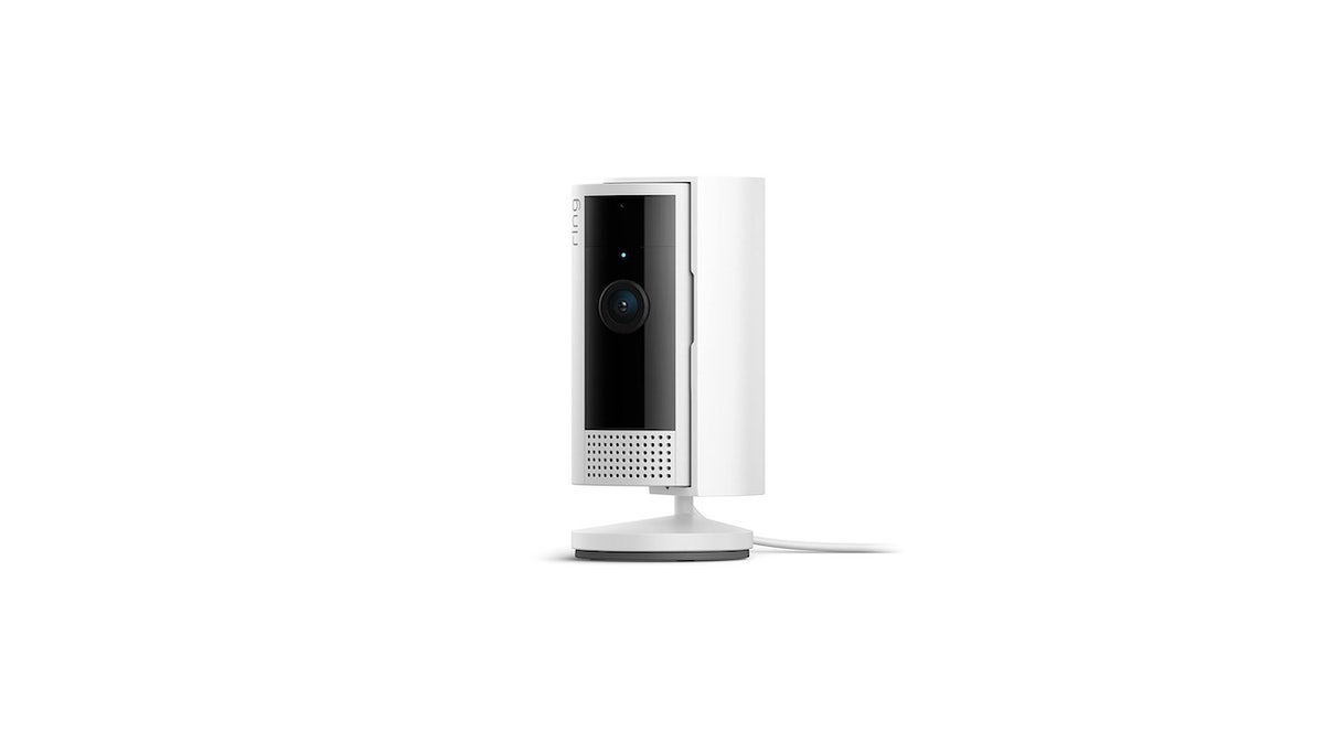 Keep an eye on your pets and home with a Ring indoor camera. 