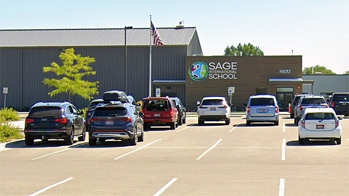 Exterior of Sage International School in Middleton, Idaho