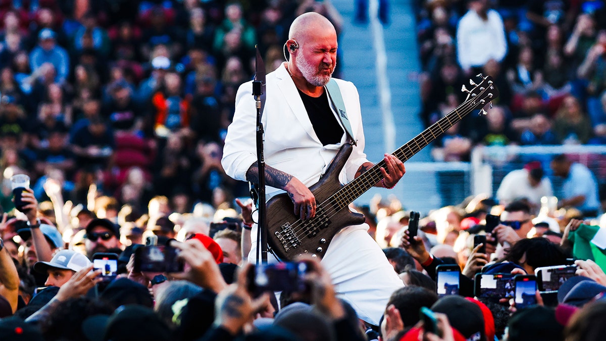 Sam Rivers on stage