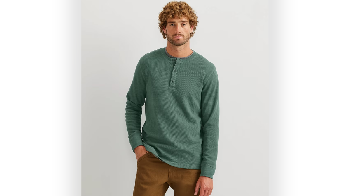 The ideal layer for colder weather.