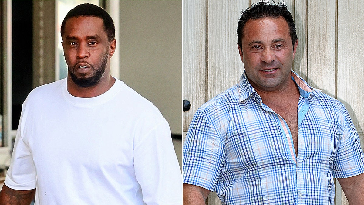 Sean "Diddy" Combs, Joe Giudice split image