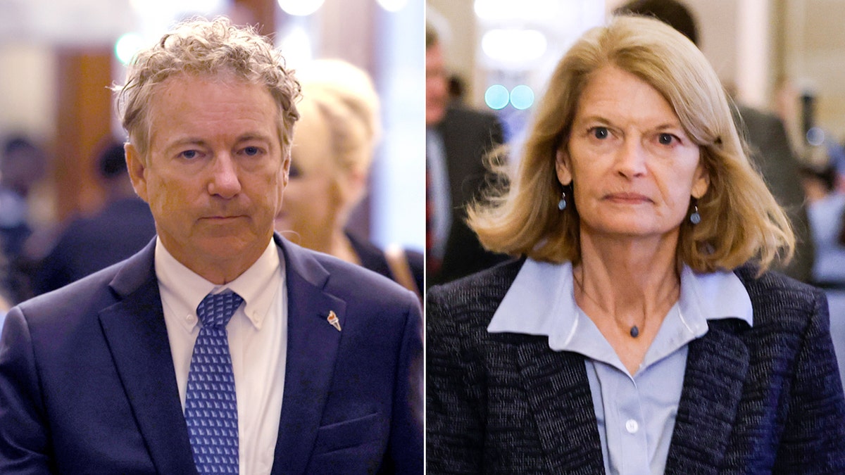 Left: Senator Rand Paul; Right: Senator Lisa Murkowski