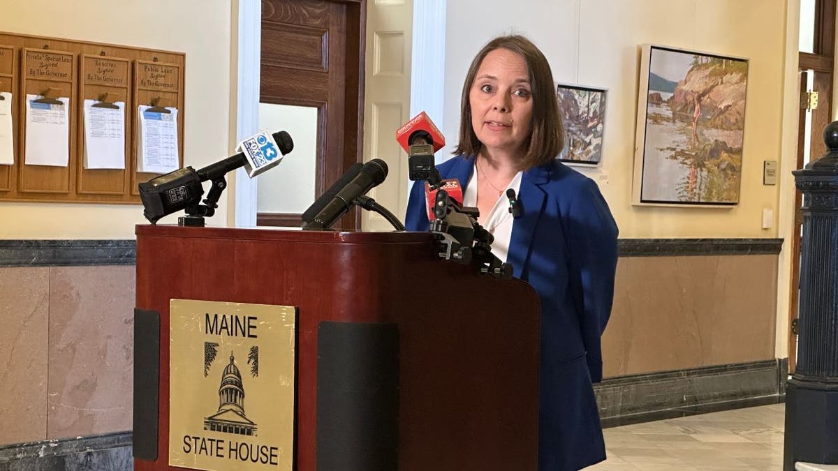 Sheena Bellows speaks in Maine