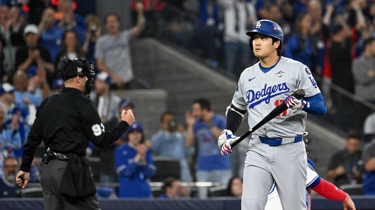 Los Angeles Dodgers designated hitter Shohei Ohtani