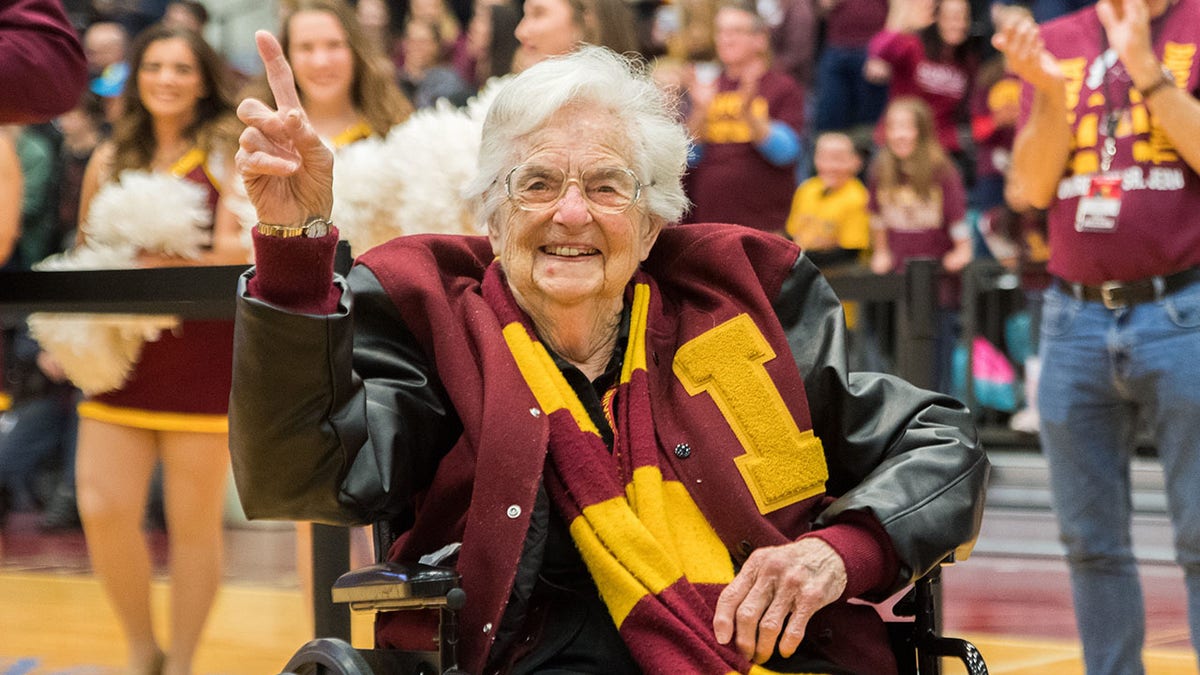 Sister Jean on court