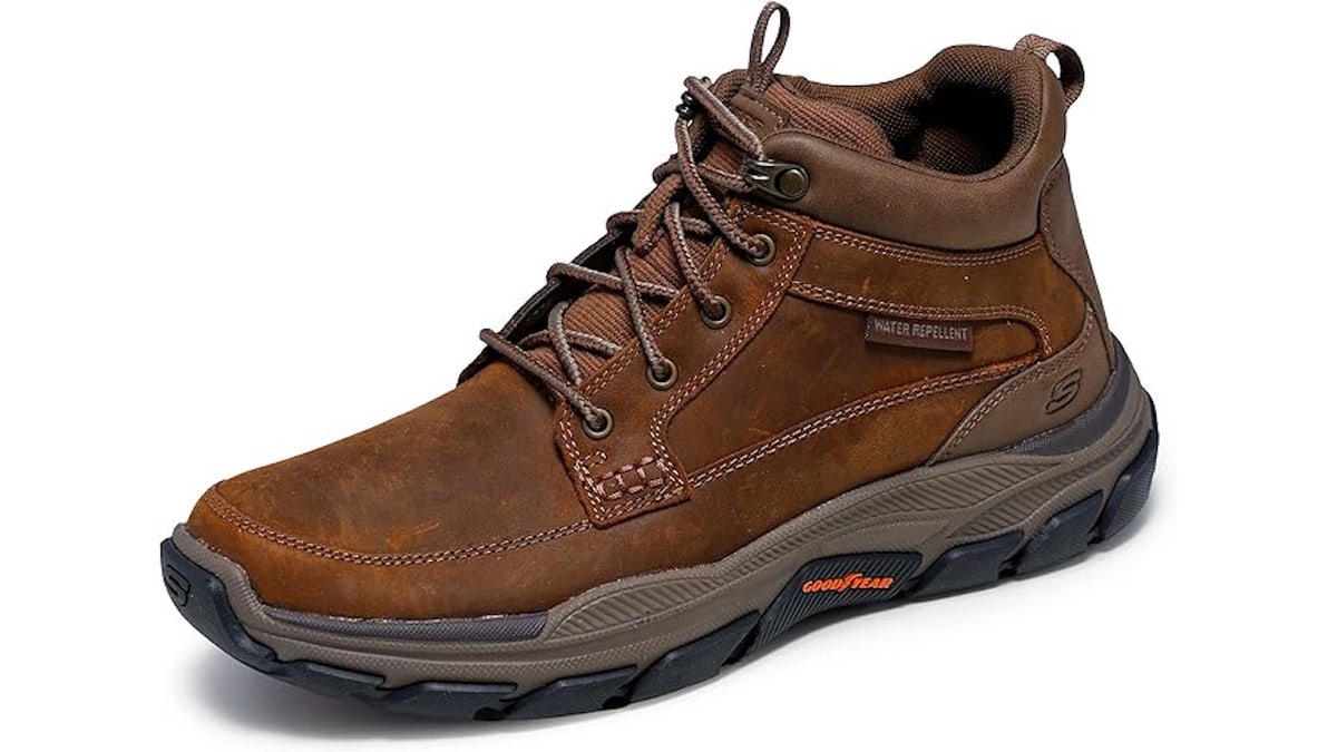 Leather sneakers are durable and waterproof. 