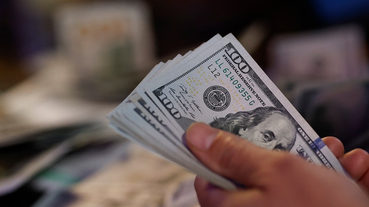 A gambler with money