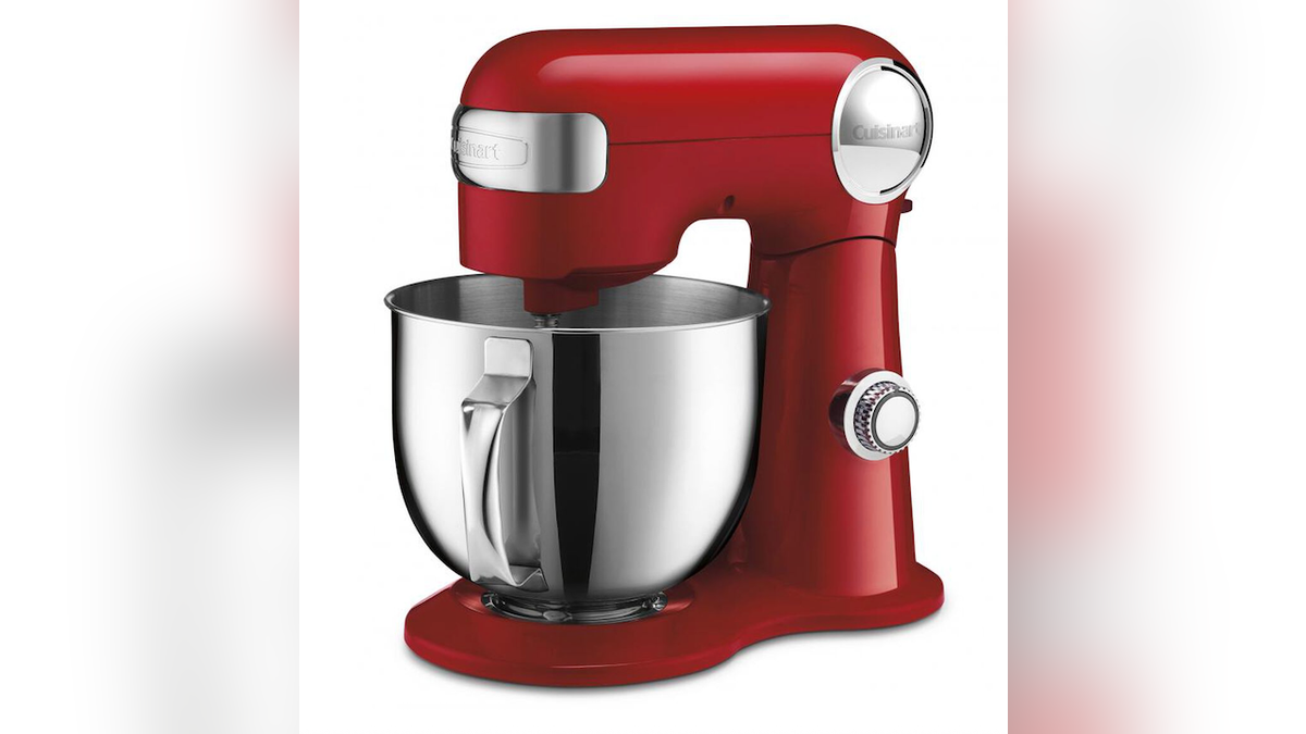 This stand mixer brings power and style to your countertop.