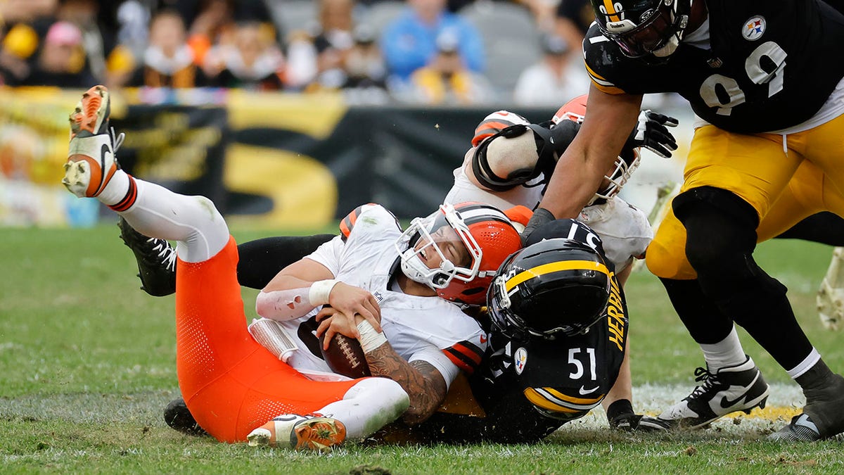 Dillon Gabriel sacked.