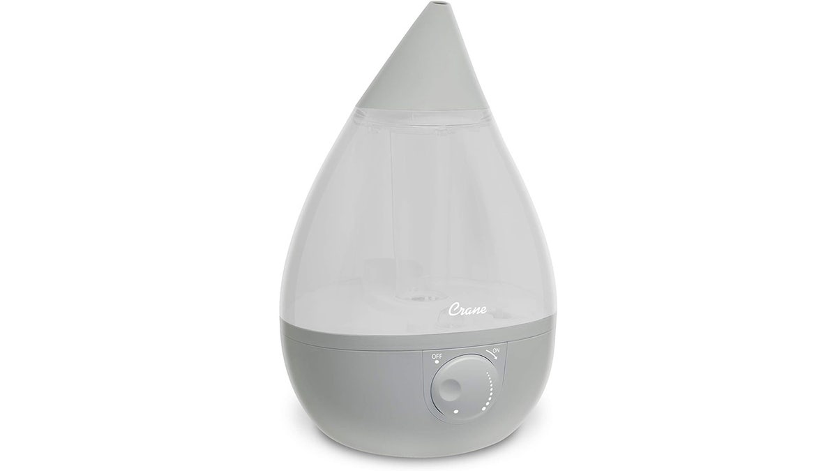 Crane’s teardrop cool mist humidifier is a good option for plants, babies and pets. 
