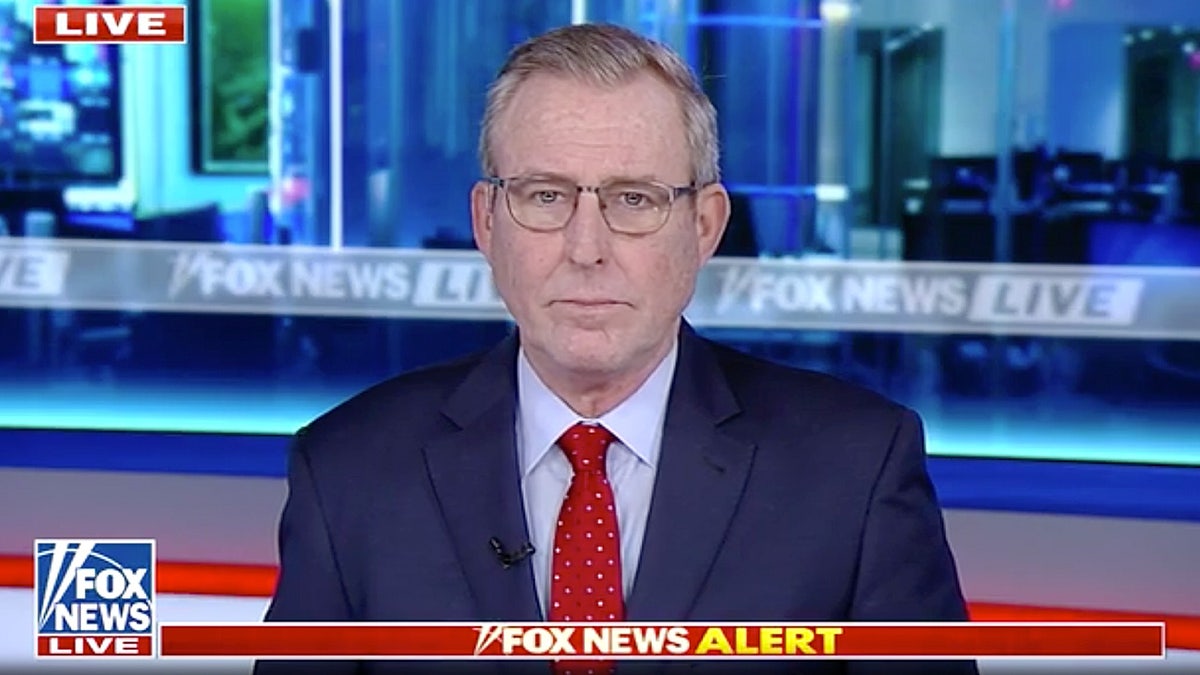 Political communications expert Terry Holt during Fox interview.