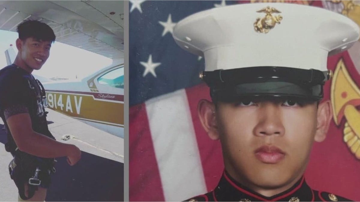 Quoc "Jake" Nguyen pictured in his Marine uniform.