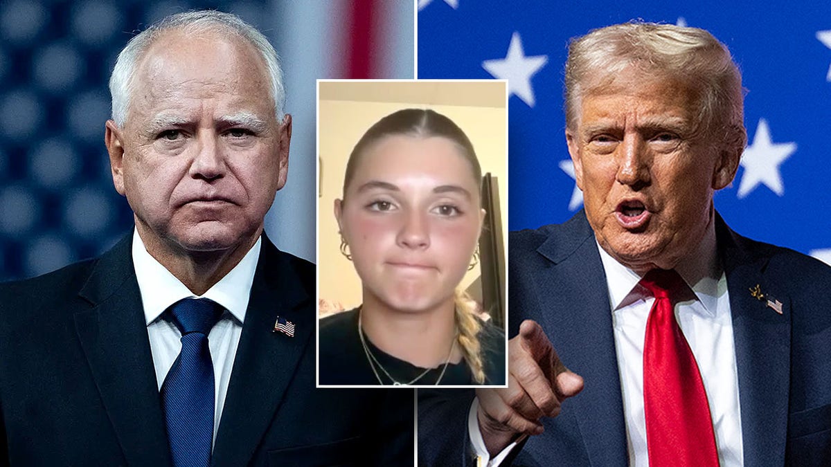 Tim Walz, Kendall Kotzmacher, Donald Trump