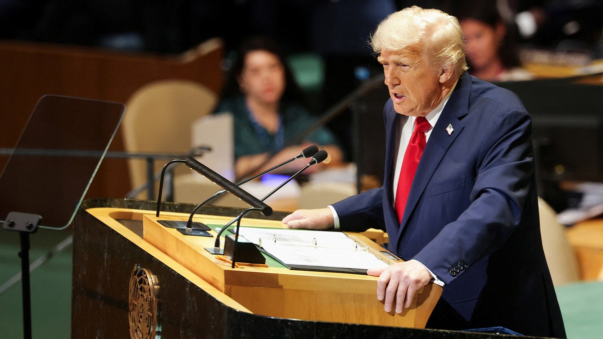 Trump addresses the United Nations