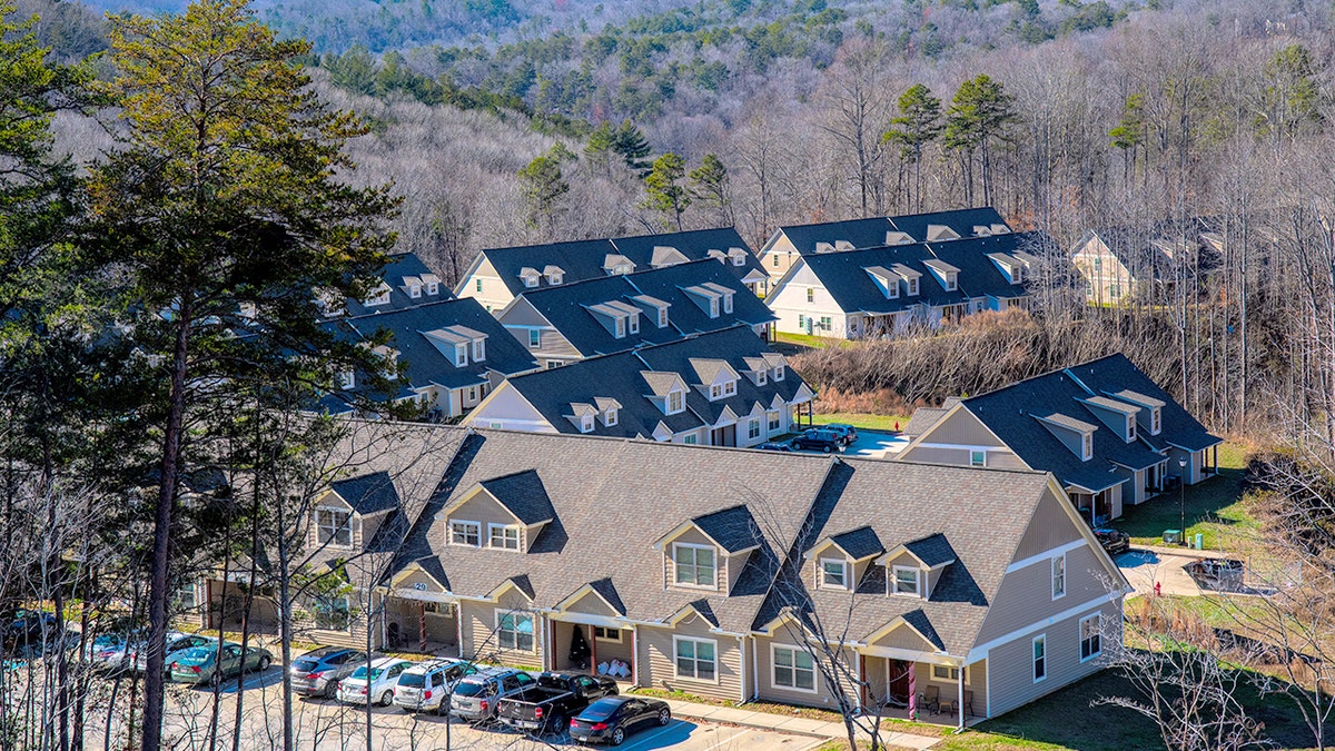 Off-campus apartments at the University of North Georgia.
