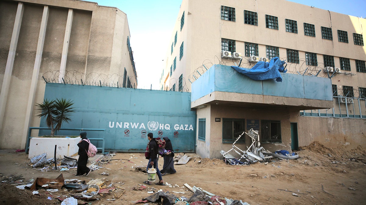 Markas UNRWA di Gaza.