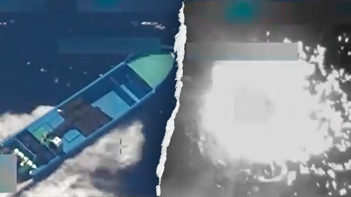 Drug vessel destroyed in explosive strike by US military