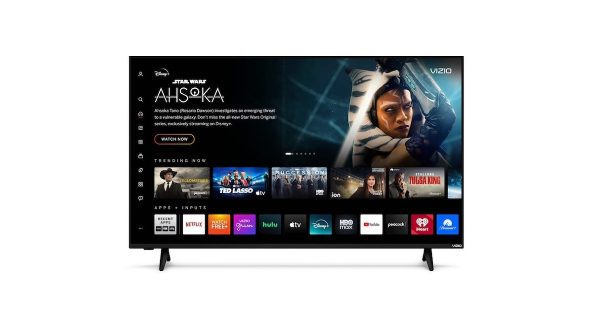 Vizio’s 50-inch TV has Dolby Vision built in for better viewing and gaming. 