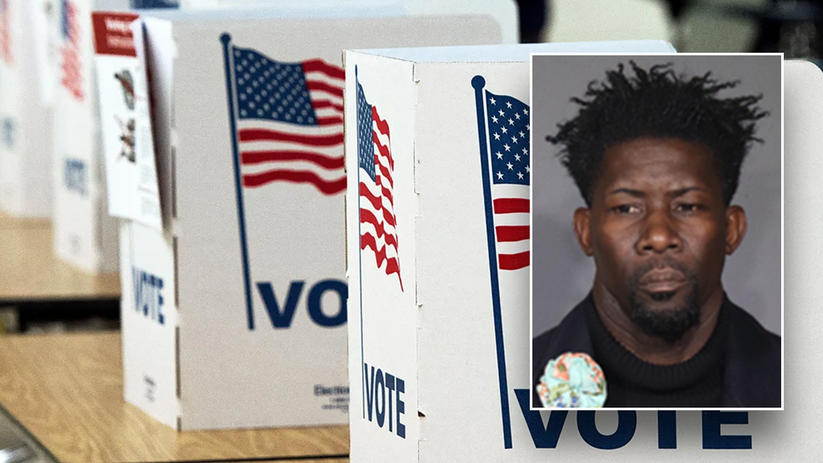 Ian Andre Roberts and voting booths