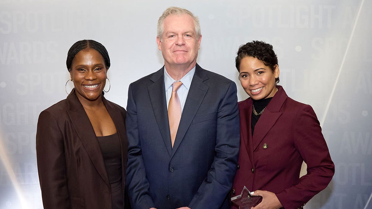 FOX News Media President & Executive Editor Jay Wallace is joined by winners of the Unsung Hero Award.
