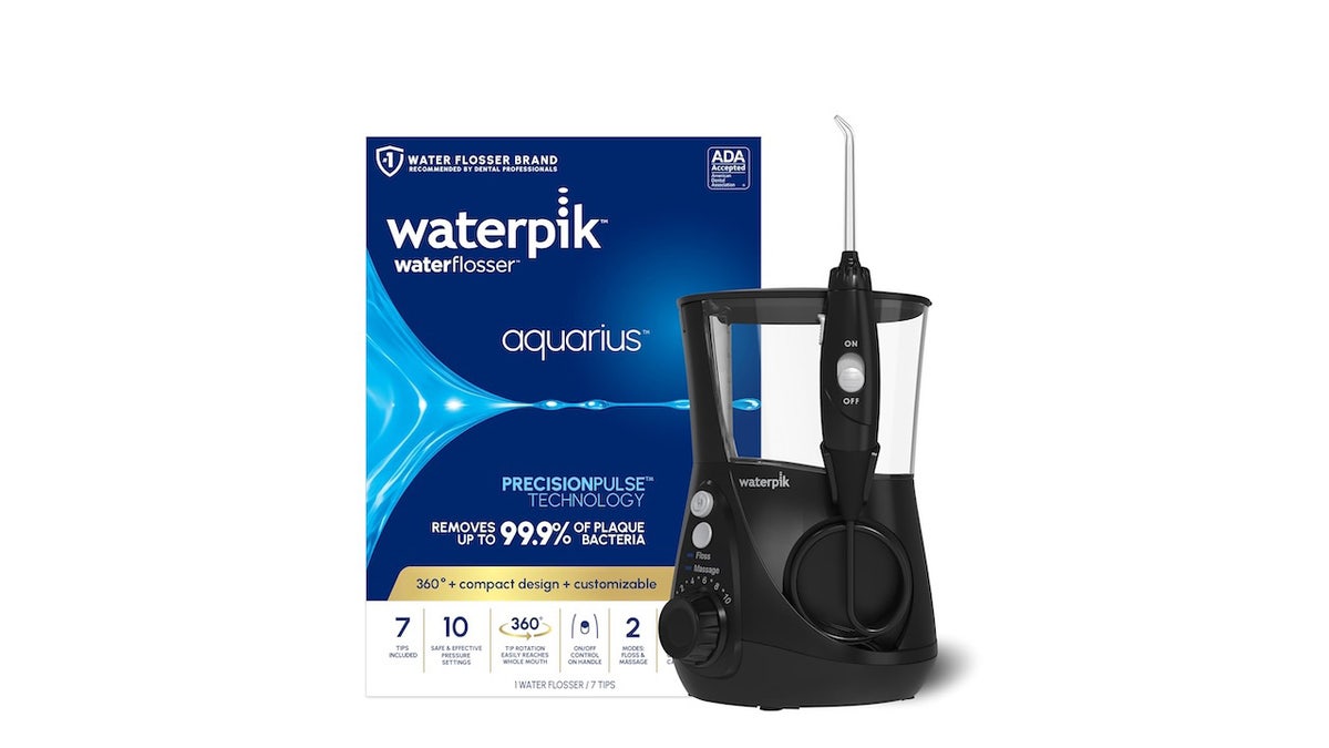 Make flossing easy with a Waterpik.
