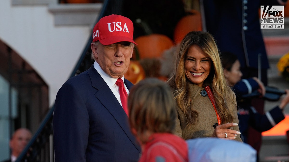 White House opens South Lawn to trick-or-treaters for Halloween celebration with Trumps  at george magazine
