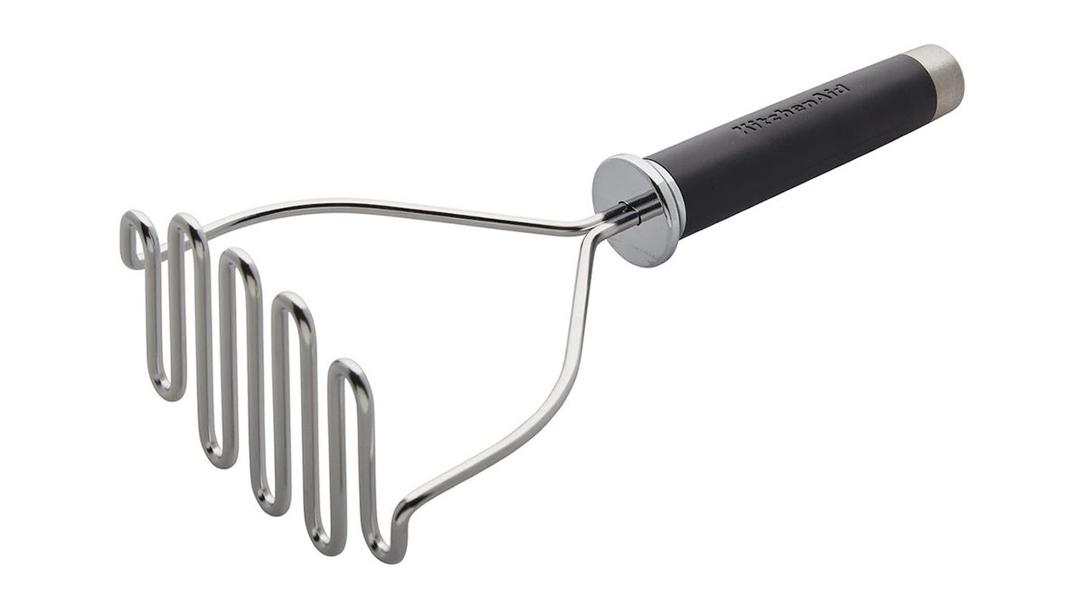 This KitchenAid masher makes lump-free potatoes easy.