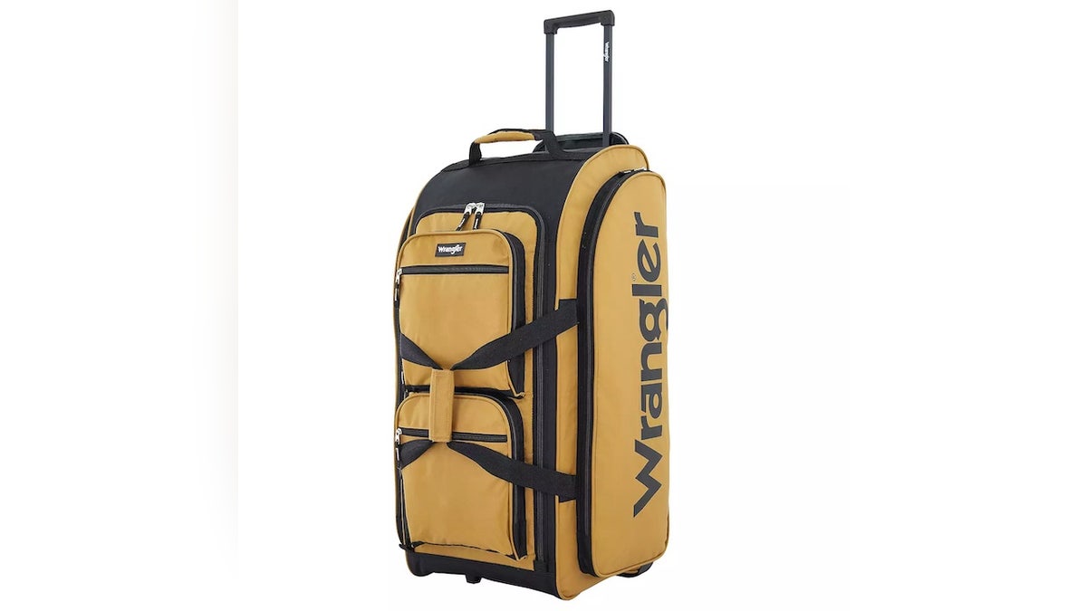 This bag has ample packing space without the bulk of a hard shell.
