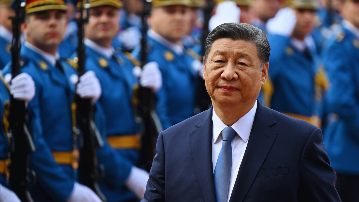 Presiden Tiongkok Xi Jinping di Serbia