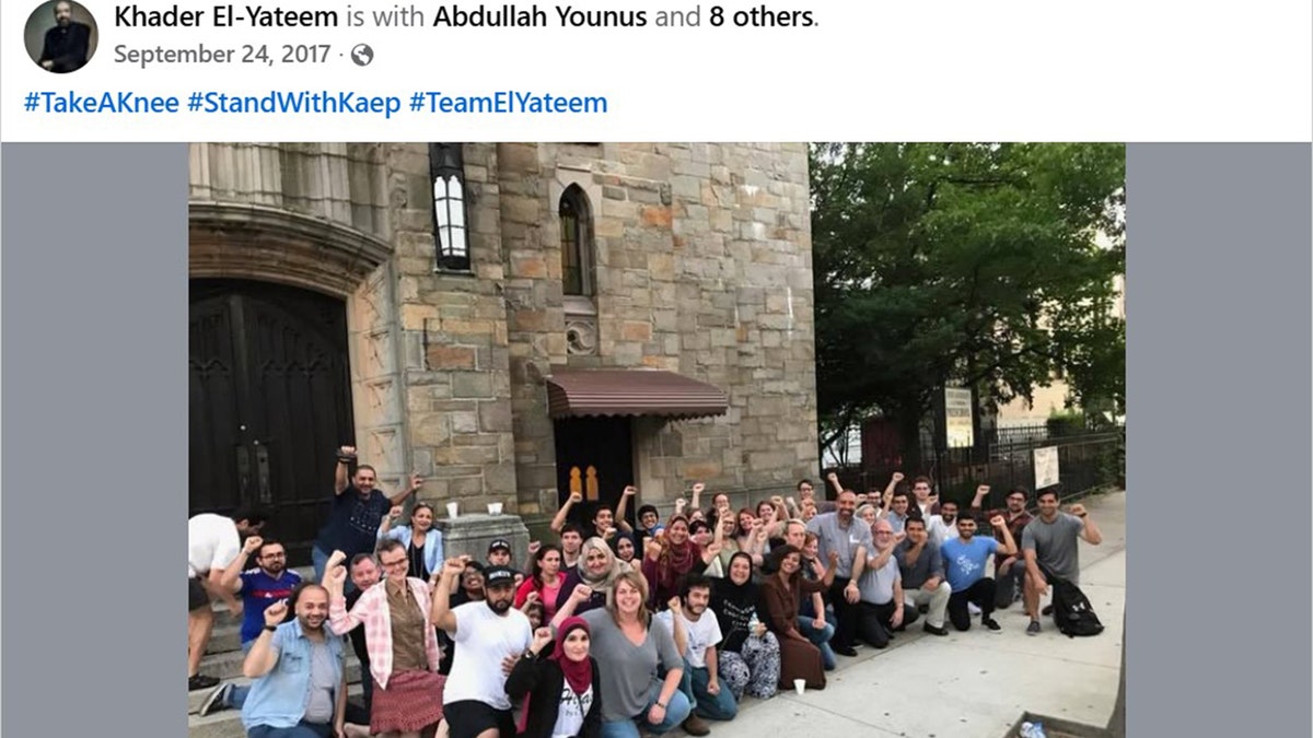 In late September 2017, Palestinian American pastor Khader El-Yateem shared a photo of his campaign team from his bid to be elected to New York's City Council from Brooklyn's District 43.