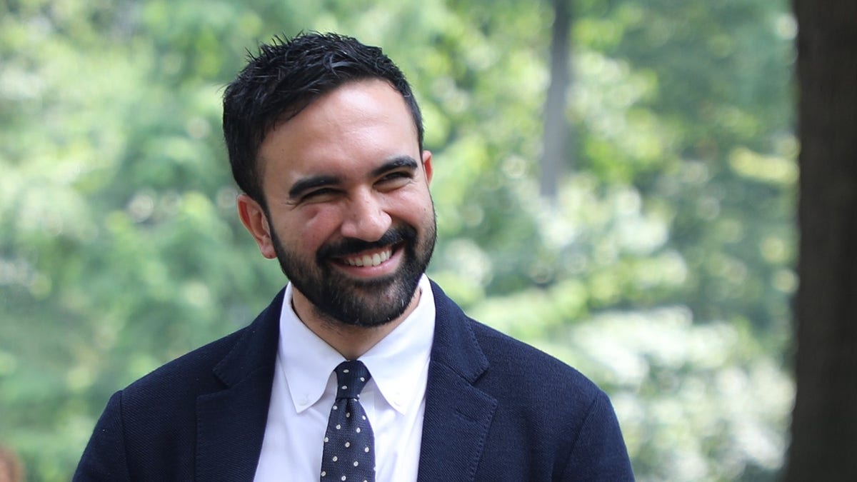 Zohran Mamdani smiling