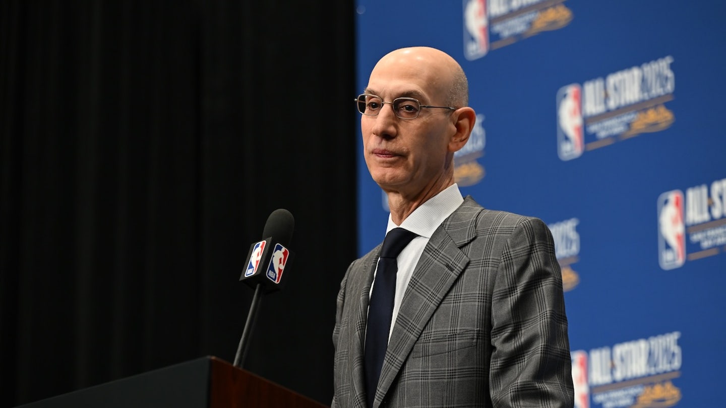 NBA commissioner addresses gambling scandal for the first time