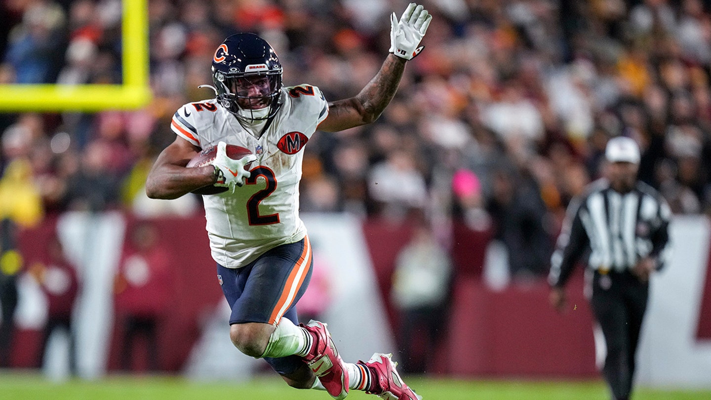 Bears star DJ Moore hospitalized overnight after Monday night victory over Commanders